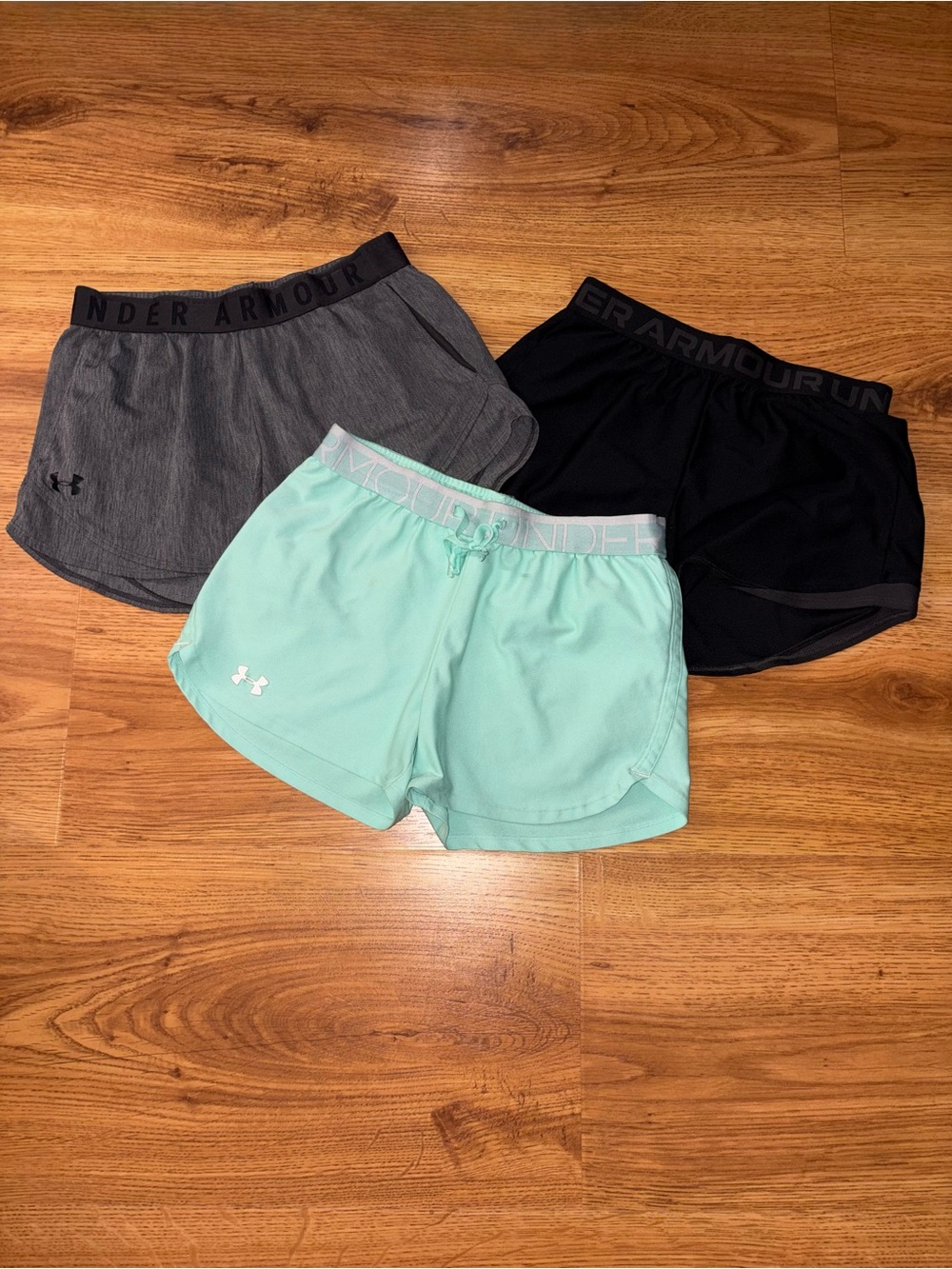 Under Armour Women's Athletic Shorts — Black, Gray, Mint